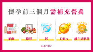 懷孕前三個月需要補充哪些營養